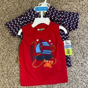 Al & Ray ⚓️ 3piece Boys Boating Set⚓️